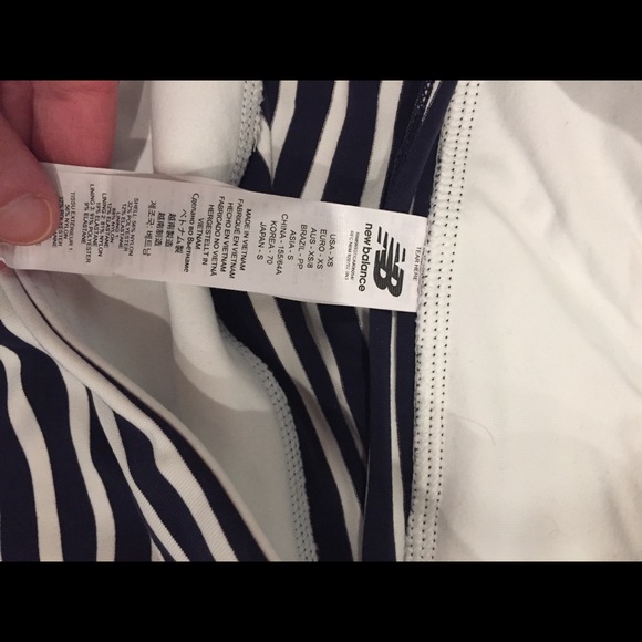 J. Crew New Balance striped leggings XS - Picture 4 of 5